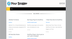 Desktop Screenshot of fourblogger.com